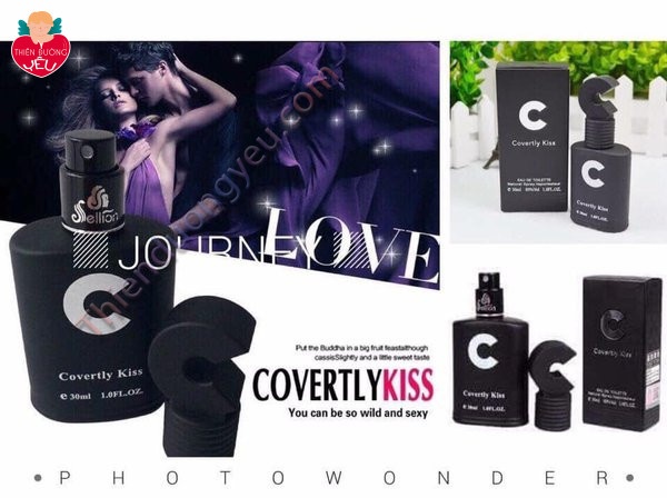 Nước Hoa Covertly Kiss Kích Dục, Kích Thích Nữ Tăng Khoái Cảm
